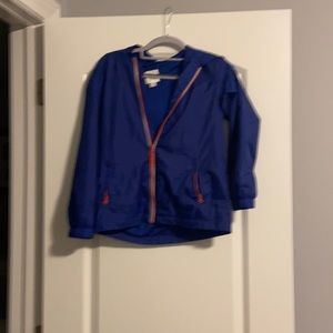 NWOT light weight hooded wind breaker jacket
